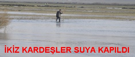 İki Çoçuk Nehil Sularına Kapıldı