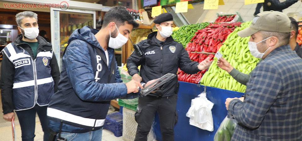 Hakkari’de HES kodu ile korona virüs denetimi