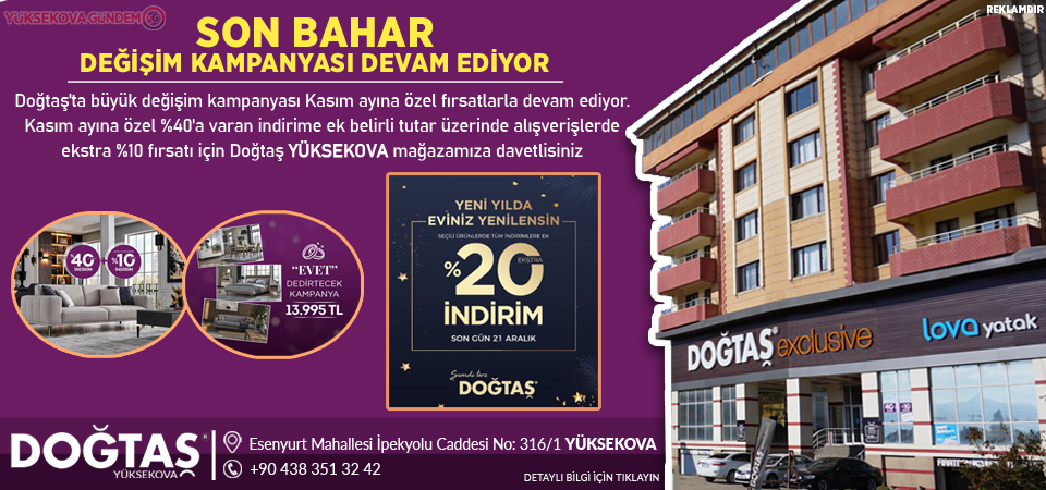 Doğtaş Yüksekova Mağazası