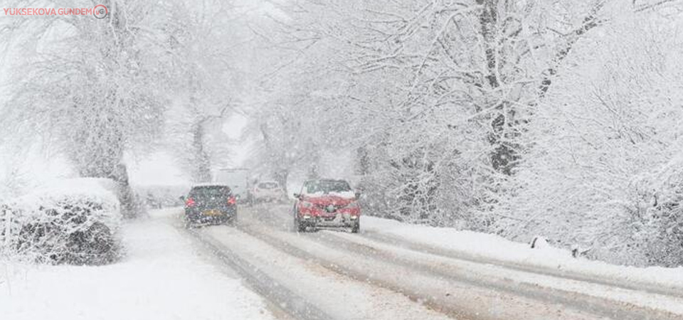Meteorolojiden Hakkari için kar yağışı uyarısı