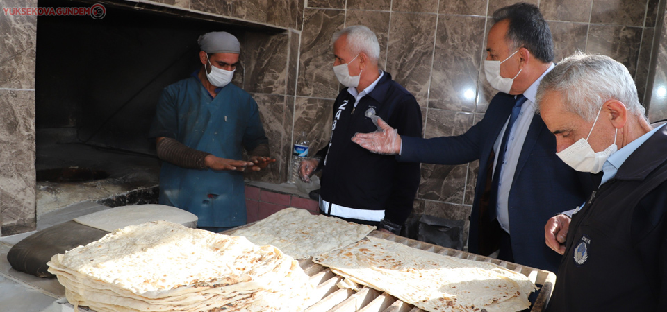 Hakkari’de tandır fırınları denetlendi