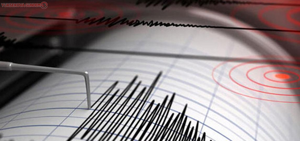 Siirt'te 5 büyüklüğünde deprem
