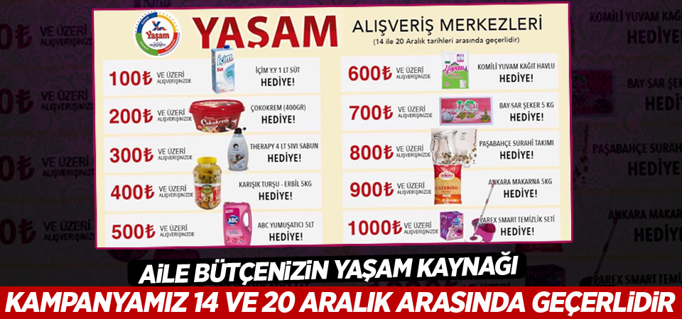 Yaşam Alışveriş Merkezleri -  Yüksekova