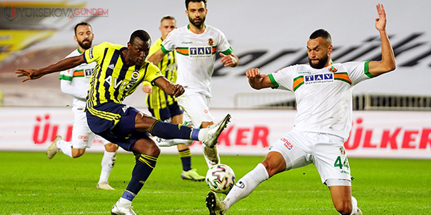 Fenerbahçe, Alanyaspor'u 2-1 mağlup etti