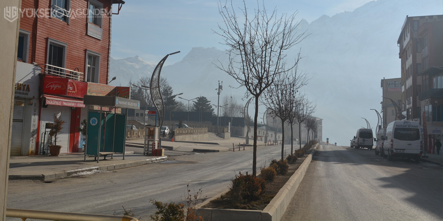 Hakkari'de, kısıtlama sessizliği