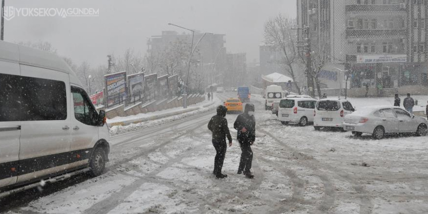 Şırnak'ta kar esareti: Hakkari ve Siirt'e ulaşımlar kesildi