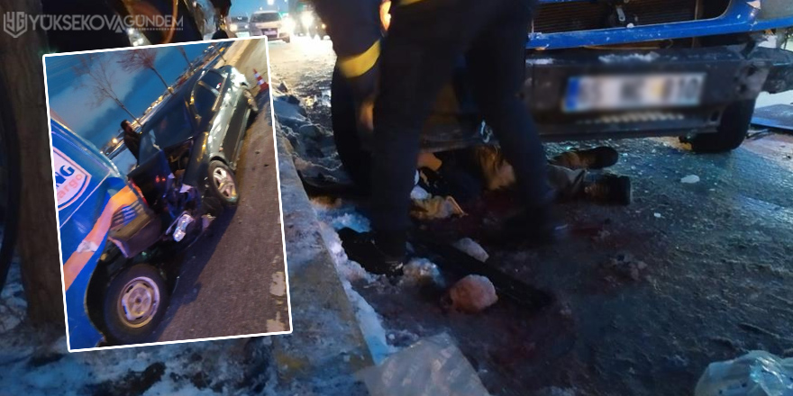 Van'da 12 aracın karıştığı trafik kazasında 3 kişi yaralandı