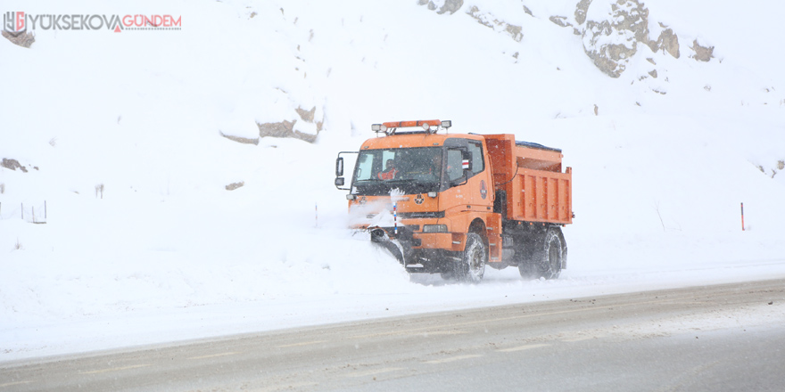 Yüksekova'da 38 köy ve 65 mezra yolu ulaşıma kapalı