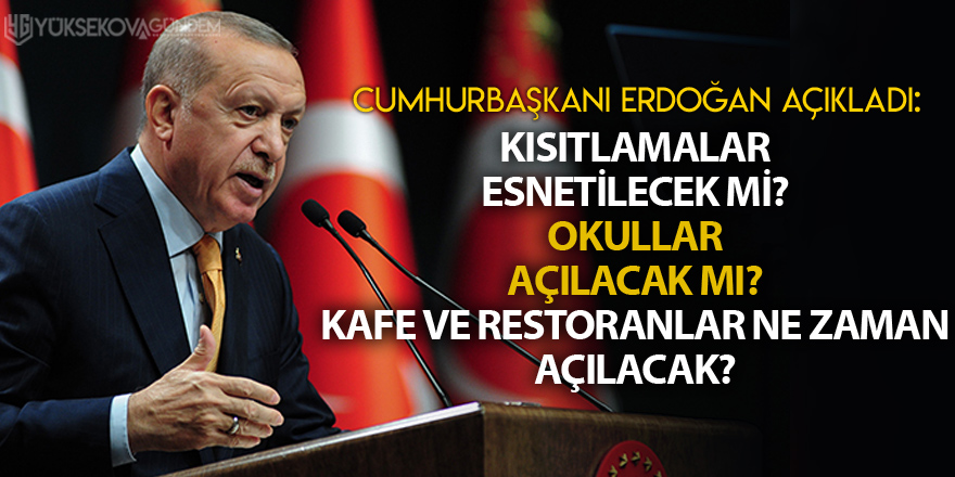 Erdoğan Kabine Toplantısı sonrası yeni kararları açıkladı!