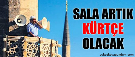 Sala artık Kürtçe olacak