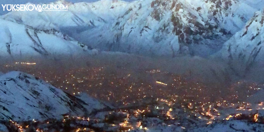 Hakkari’de hava kirliliği etkili oluyor