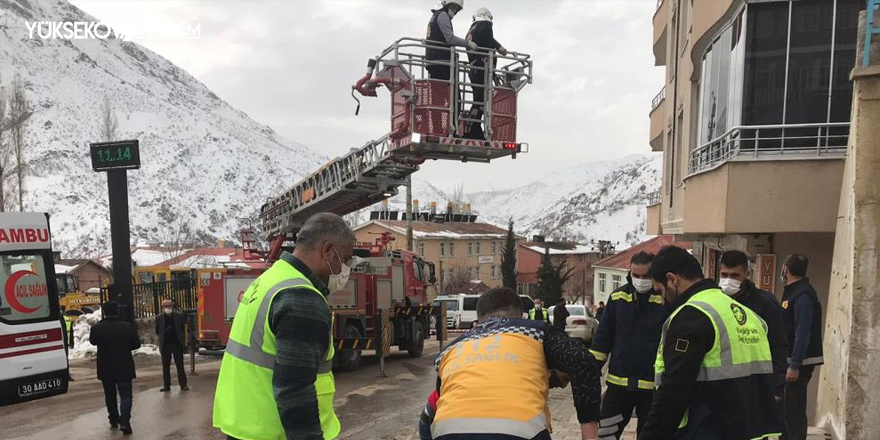 Şemdinli'de yangın ve deprem tatbikatı