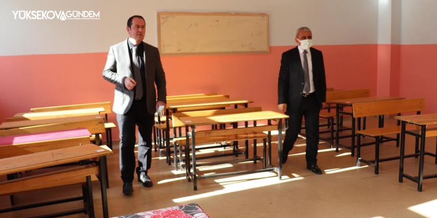 Hakkari'deki okullar eğitim öğretime hazır