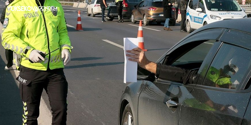 56 saatlik kısıtlamanın bilançosunu açıkladı