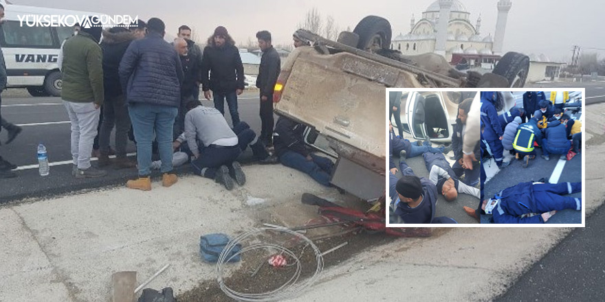 Van'da trafik kazası: 4 yaralı