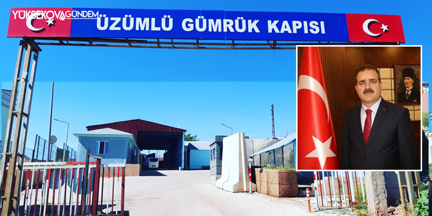 Çukurca Üzümlü Sınır Kapısı açılıyor