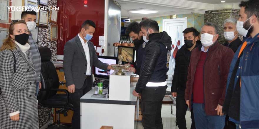 Hakkari’de kurum müdürleri denetime çıktı