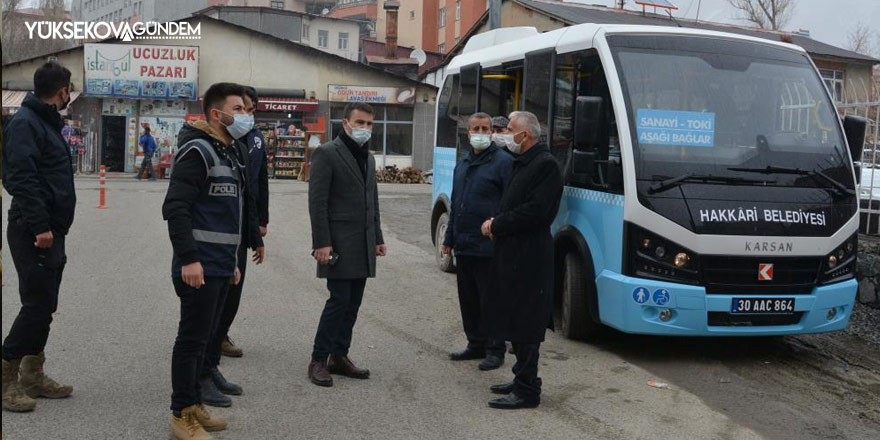 Hakkari'de kontrollü normalleşme denetimi