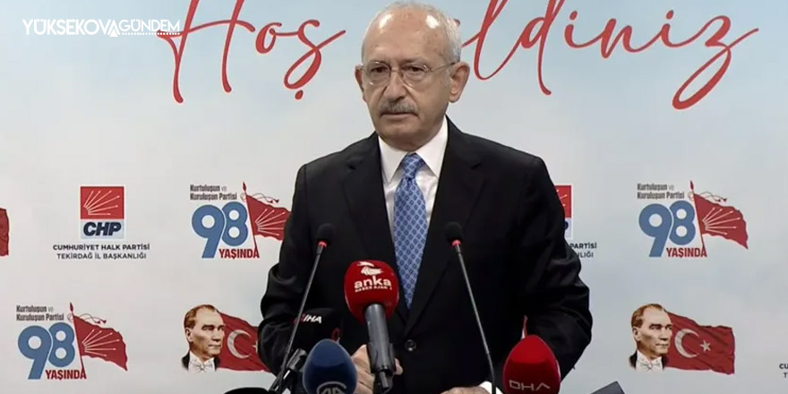 Kılıçdaroğlu: Parti kapatmaları kapatmalıyız