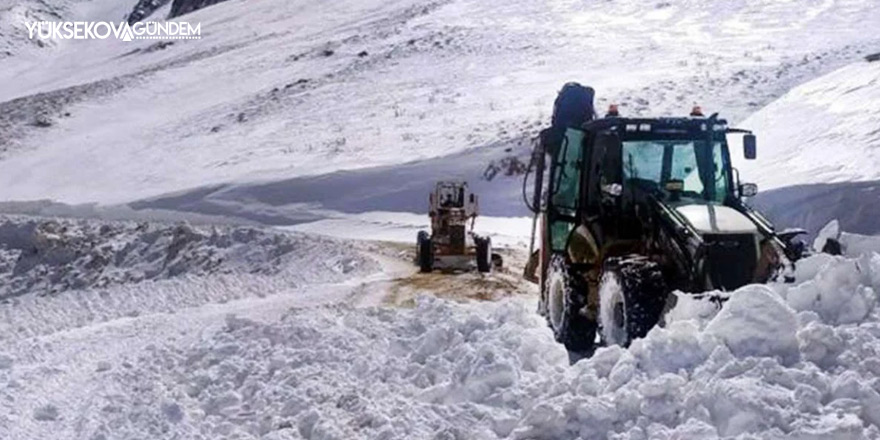 Yüksekova'da 57 köy 76 mezraya ulaşım sağlanamıyor