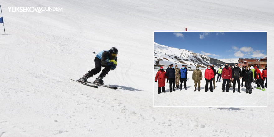 Hakkari’de ‘Valilik Kupası Kayak Yarışması’ düzenlendi