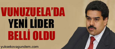 Venezuela'da yeni lider belli oldu