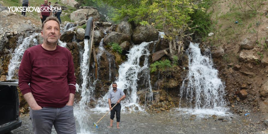 Hakkari’deki şelaleye büyük ilgi