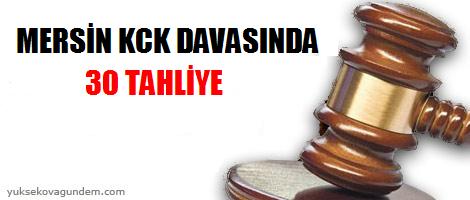 Mersin 'KCK' davasında 30 tahliye