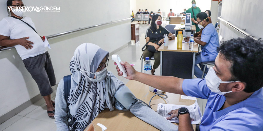 Endonezya'da 27 bin 233 vaka tespit edildi