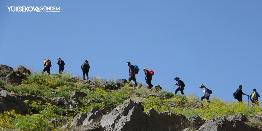 Yüksekovalı dağcılar 20 bin yıllık buzulları gezdi