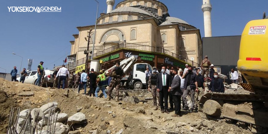 Vali Akbıyık, devam eden yatırımları yerinde inceledi