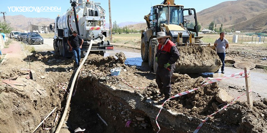 Yüksekova'da artık sular kesintisiz akacak