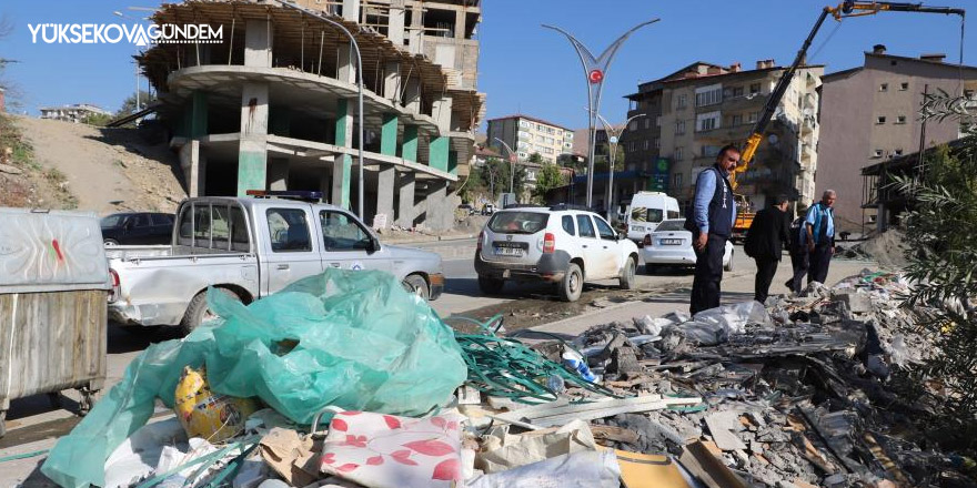 Hakkari Belediyesinden çevre temizliği