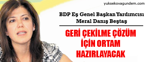 Geri çekilme çözüm için ortam hazırlayacak