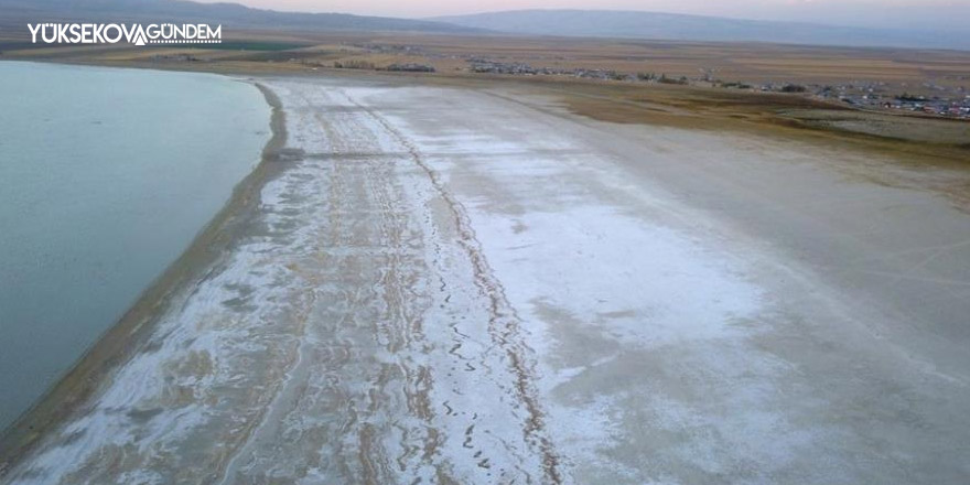 Kuraklık, Arin Gölü’nün yüzde 15’ini kuruttu