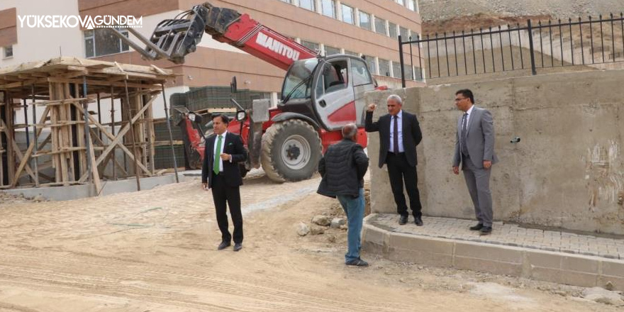 Hakkari'deki okul inşaatları hızla tamamlanıyor