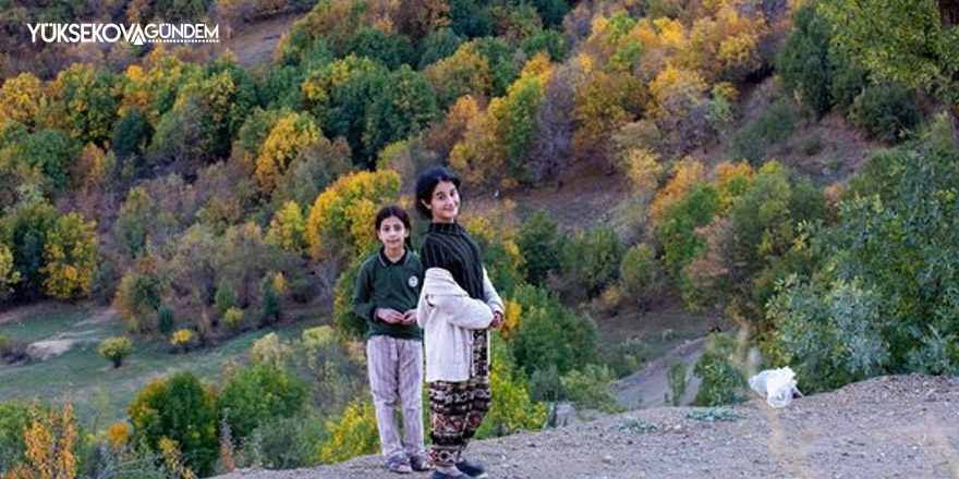 Şemdinli'de sonbahar güzelliği