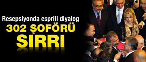 Resepsiyonda esprili diyalog