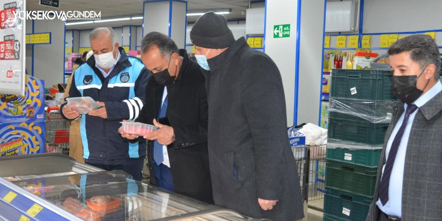 Hakkari’de fahiş fiyat ve zam denetimi