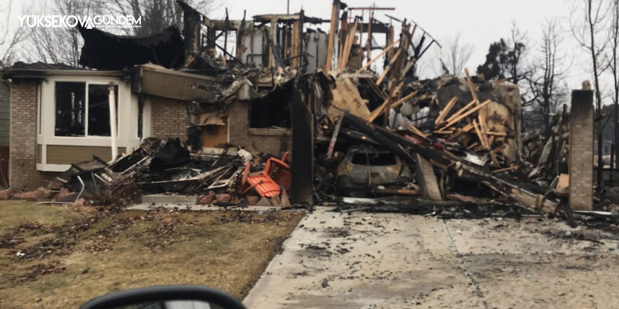 ABD'deki yangında 991 ev yandı, 3 kişi kayıp