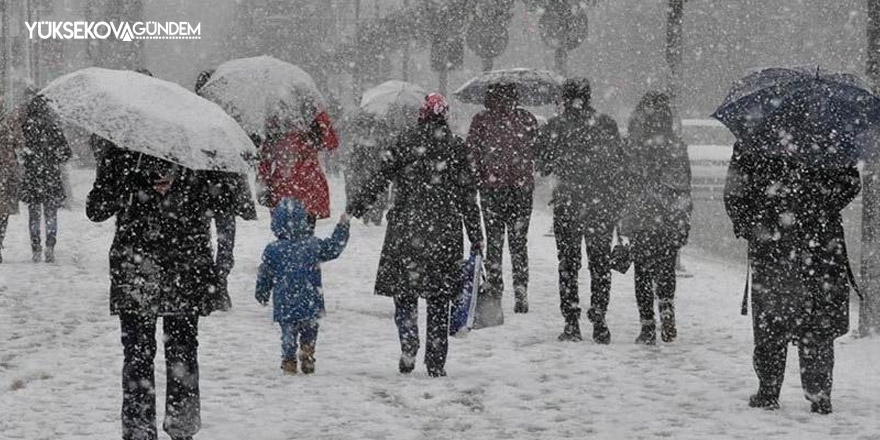 Meteorolojiden yoğun kar yağışı uyarısı