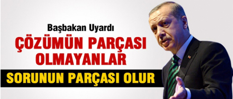 Başbakan: Tarihi bir süreçten geçiyoruz