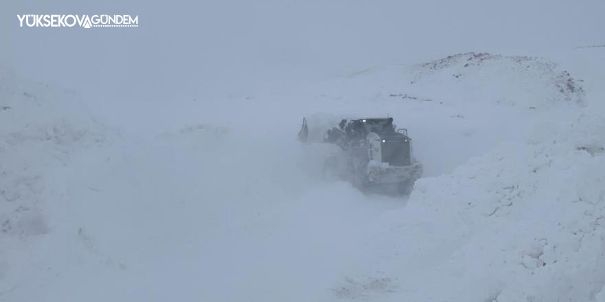 Hakkari'de 160 köy ve mezra yolu ulaşıma kapandı