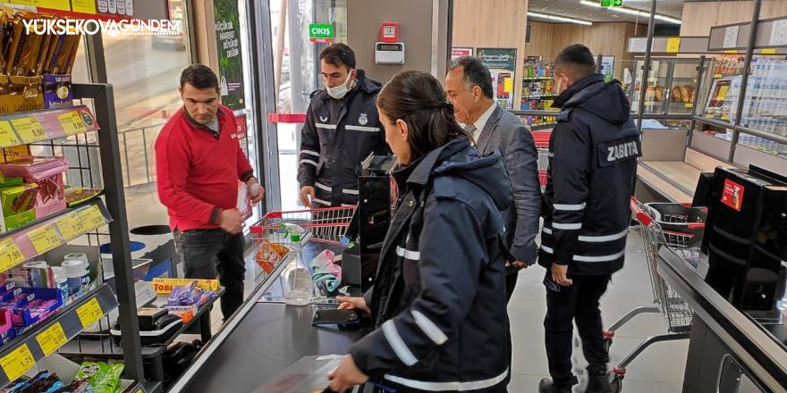 Hakkari’de 5 iş yerine ceza