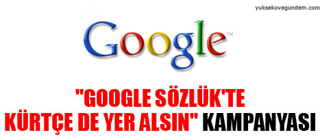 Kürtçe Sözlük İçin İmza Kampanyası