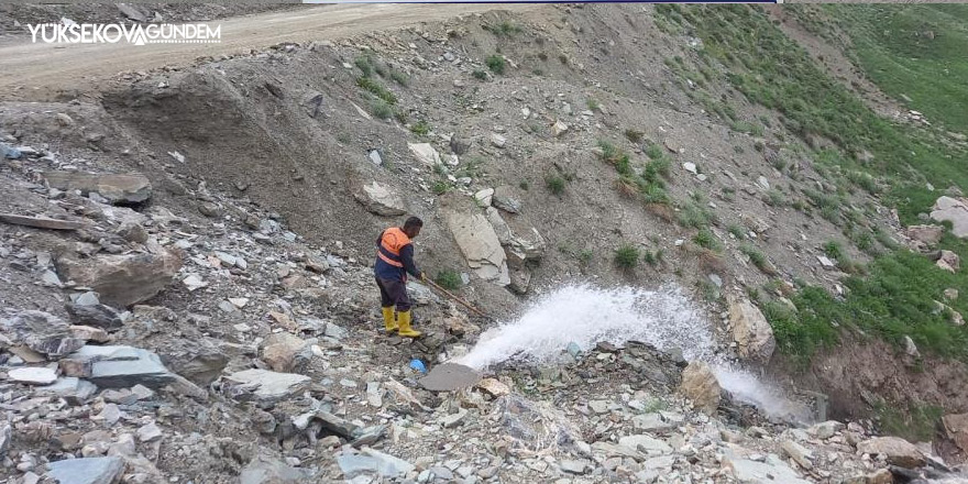 Hakkari’de iki mahalleye su verilemiyor