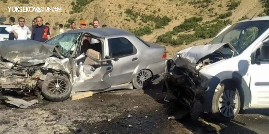 Hakkari'de trafik kazası: 7 yaralı