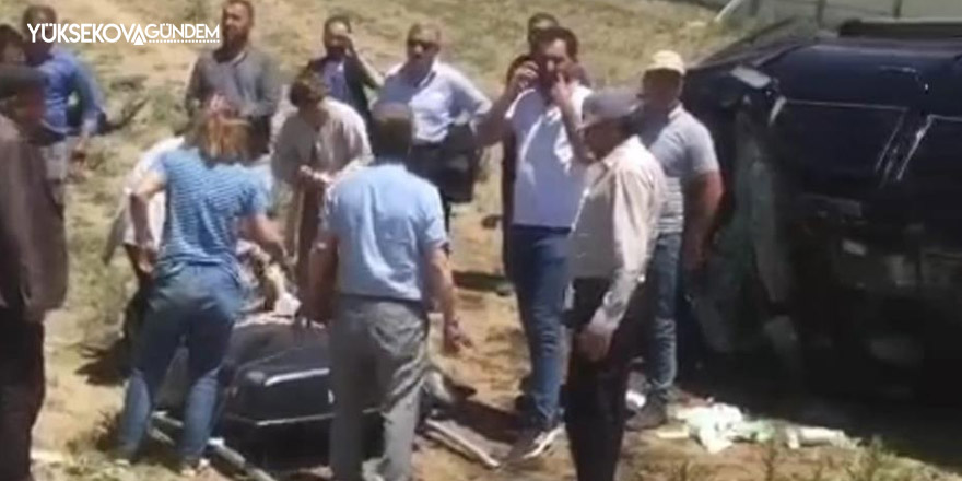 İran plakalı otomobil takla attı: 3 yaralı