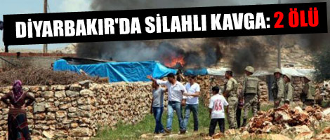 Diyarbakır'da silahlı kavga: 2 ölü