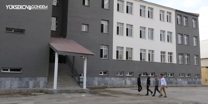 Yüksekova Mesleki ve Teknik Anadolu Lisesi'nin güçlendirilmesi tamamlandı